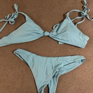 NWOT Dippin' Daisy's Light Blue Bikini